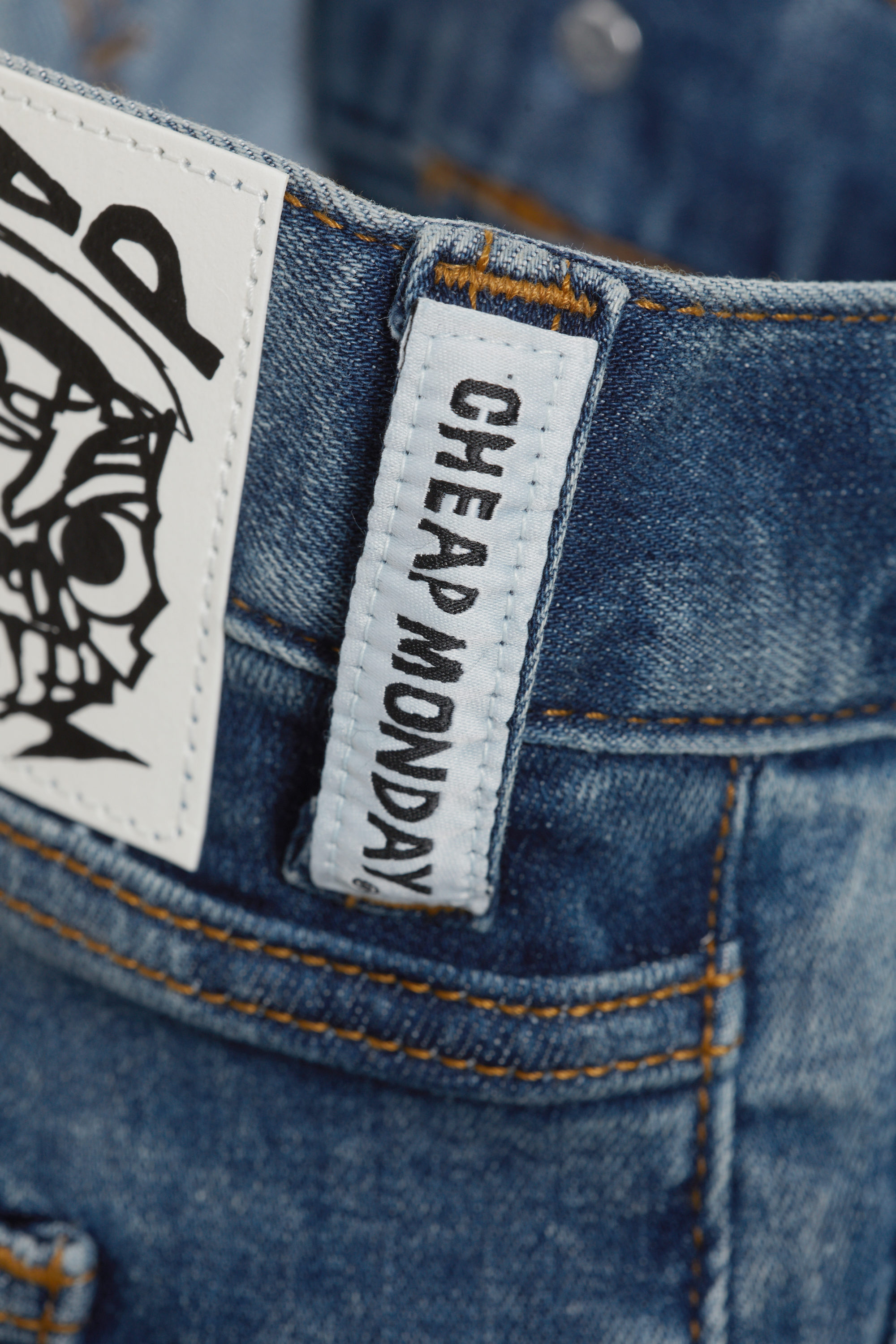 Sunset Blue - Mörkblå - Sleeze Low Waist Skinny Jeans - 6