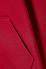 Red - Oversized Midweight Hoodie - 1