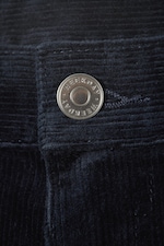 Dark Blue - Sunday Cord Trousers - 1