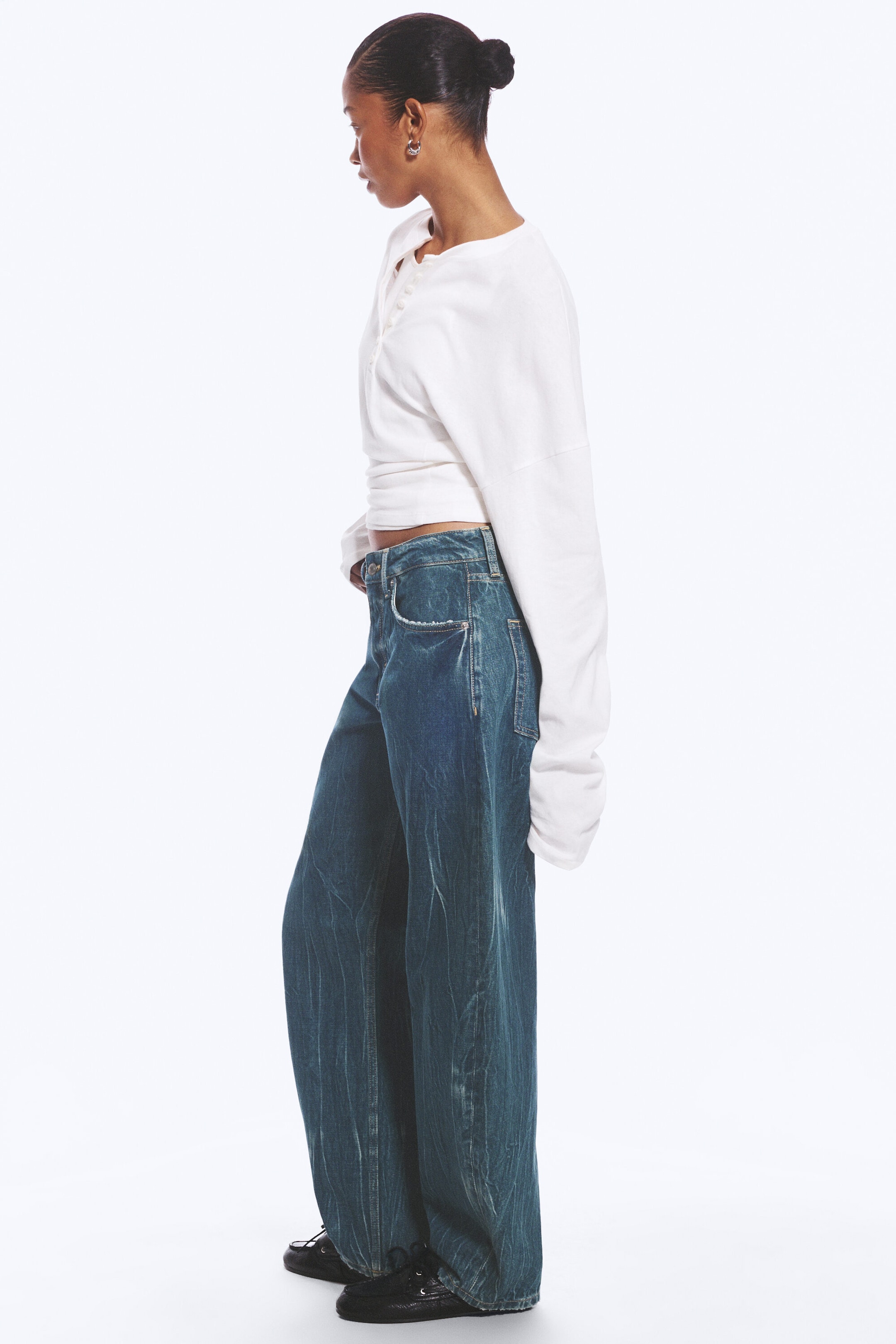 Gnarly Blue - Medium Blue - Abell Barrel Jeans met normale taille en normale taille - 5