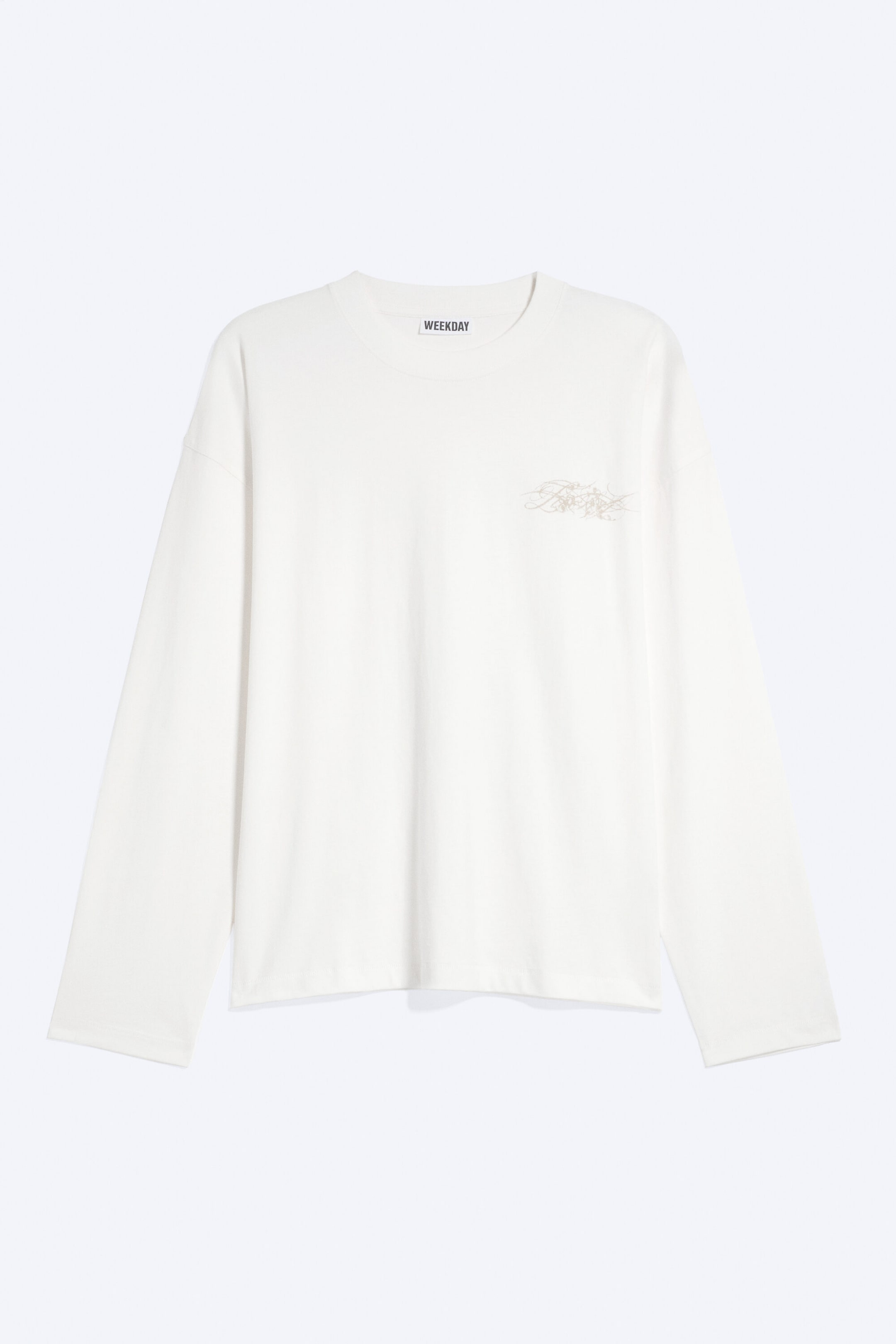 White - Lucky Skeleton - Oversized Longsleeve mit Grafikprint - 4