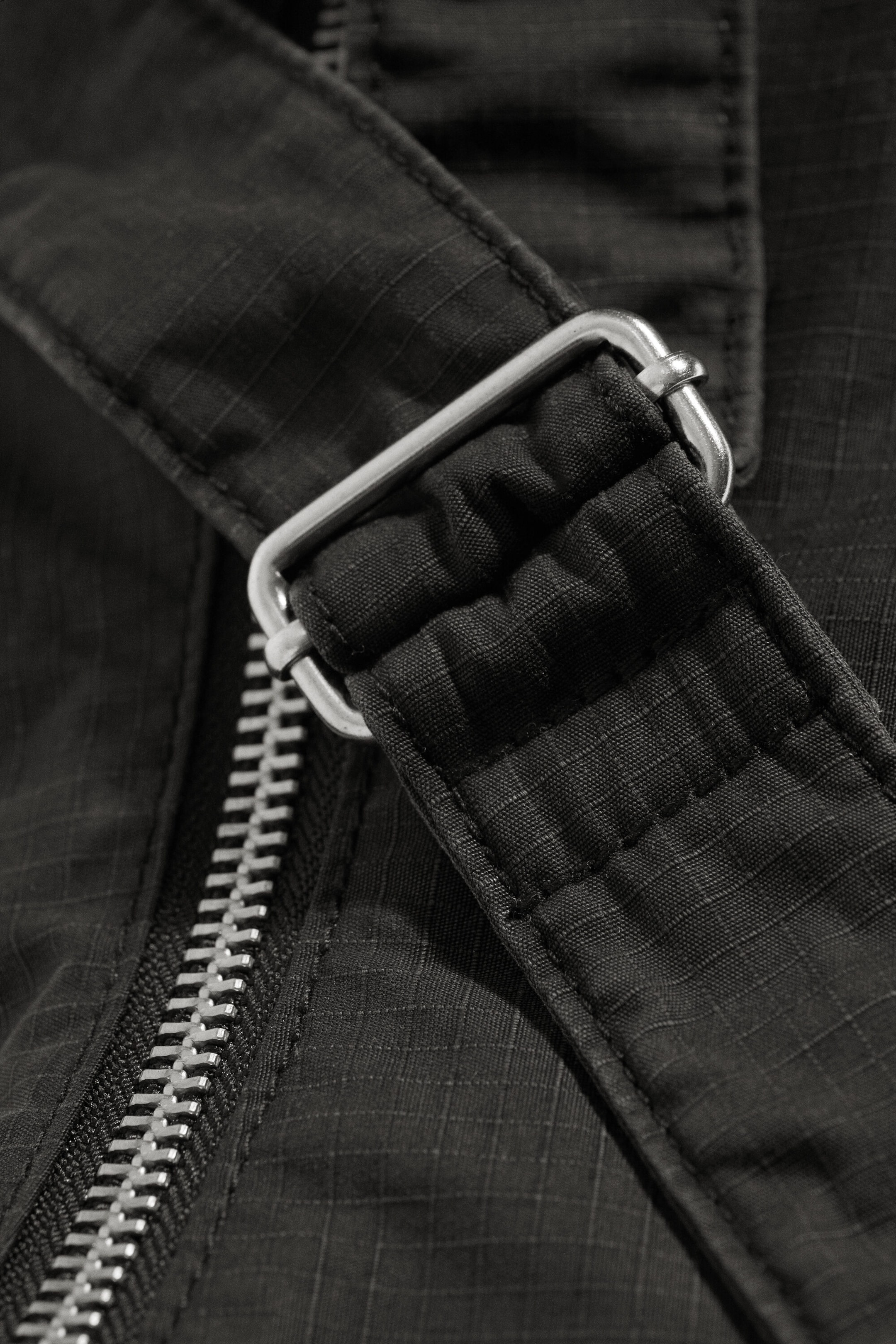 Svart - Halfcircle crossbody bag - 3
