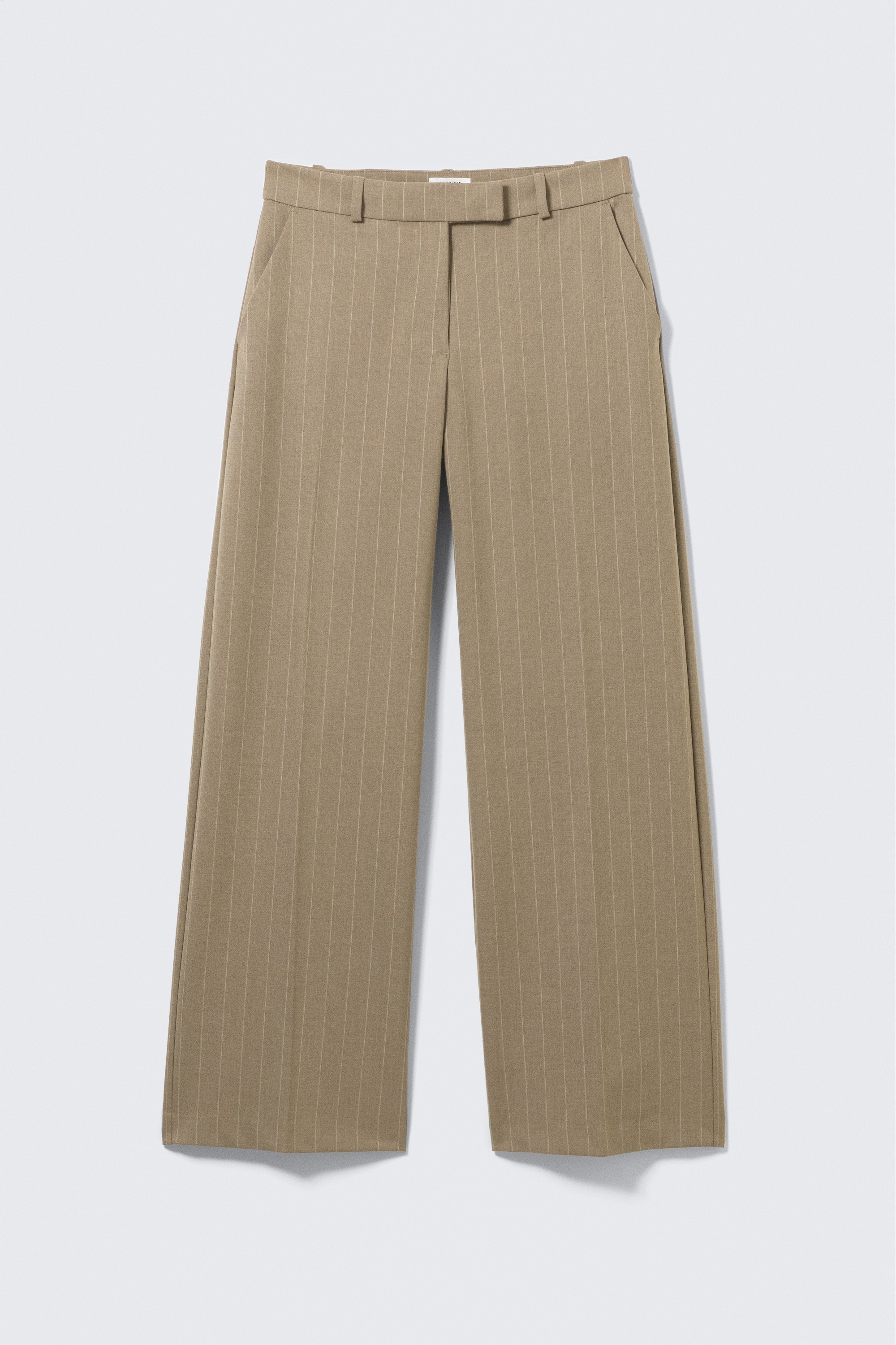 Pantaloni sartoriali a vita bassa - Pinstriped Mole/Grigio scuro - Righe glitter/Nero/Brown Pinstripe/Grigio scuro mélange/Grigio mélange a righe