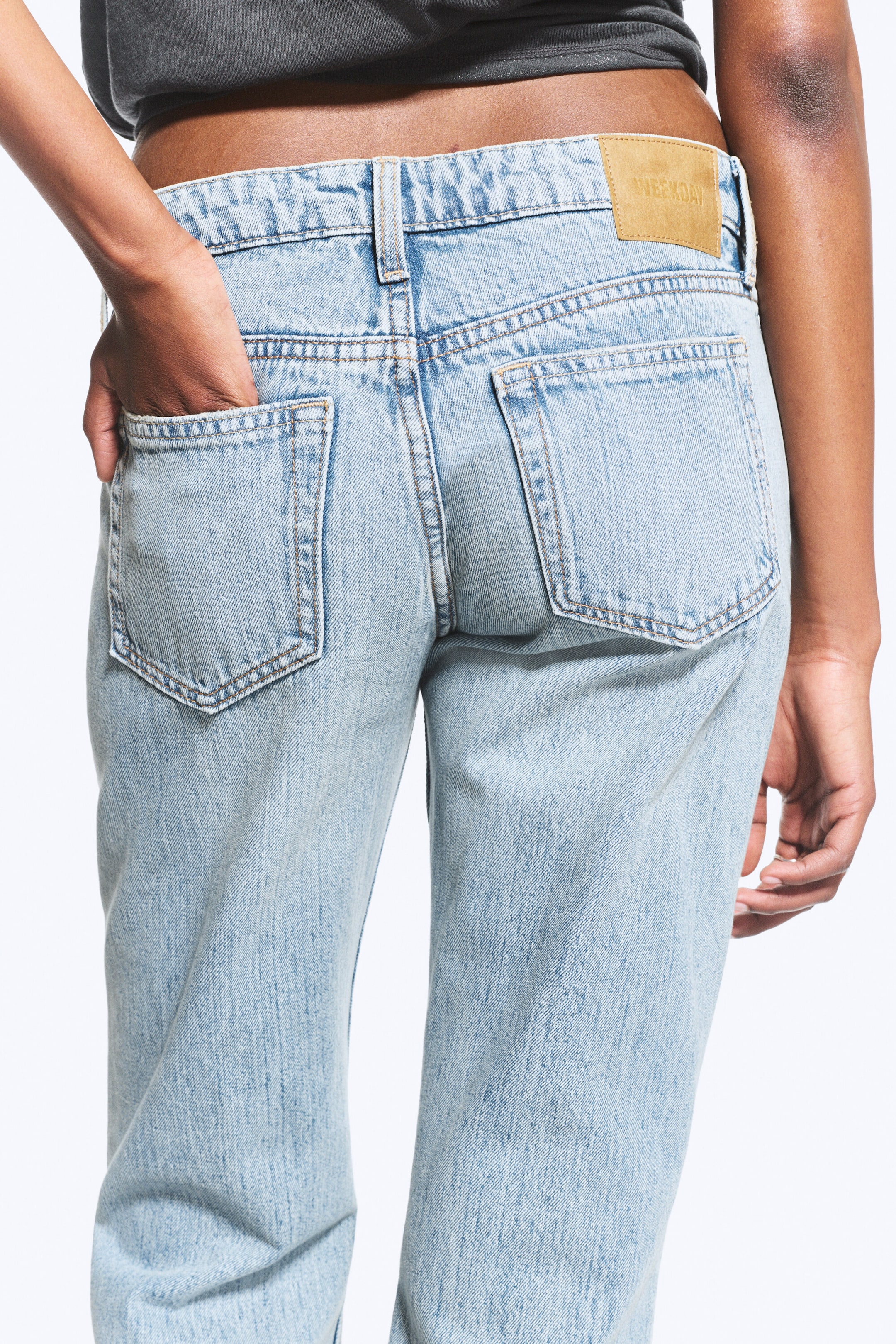 Lip Blue - Light Blue - Nova Low Rise Slim Bootcut Jeans - 4