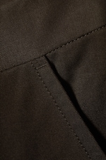 Dark Brown - Emil Loose Fit Chino Trousers - 5