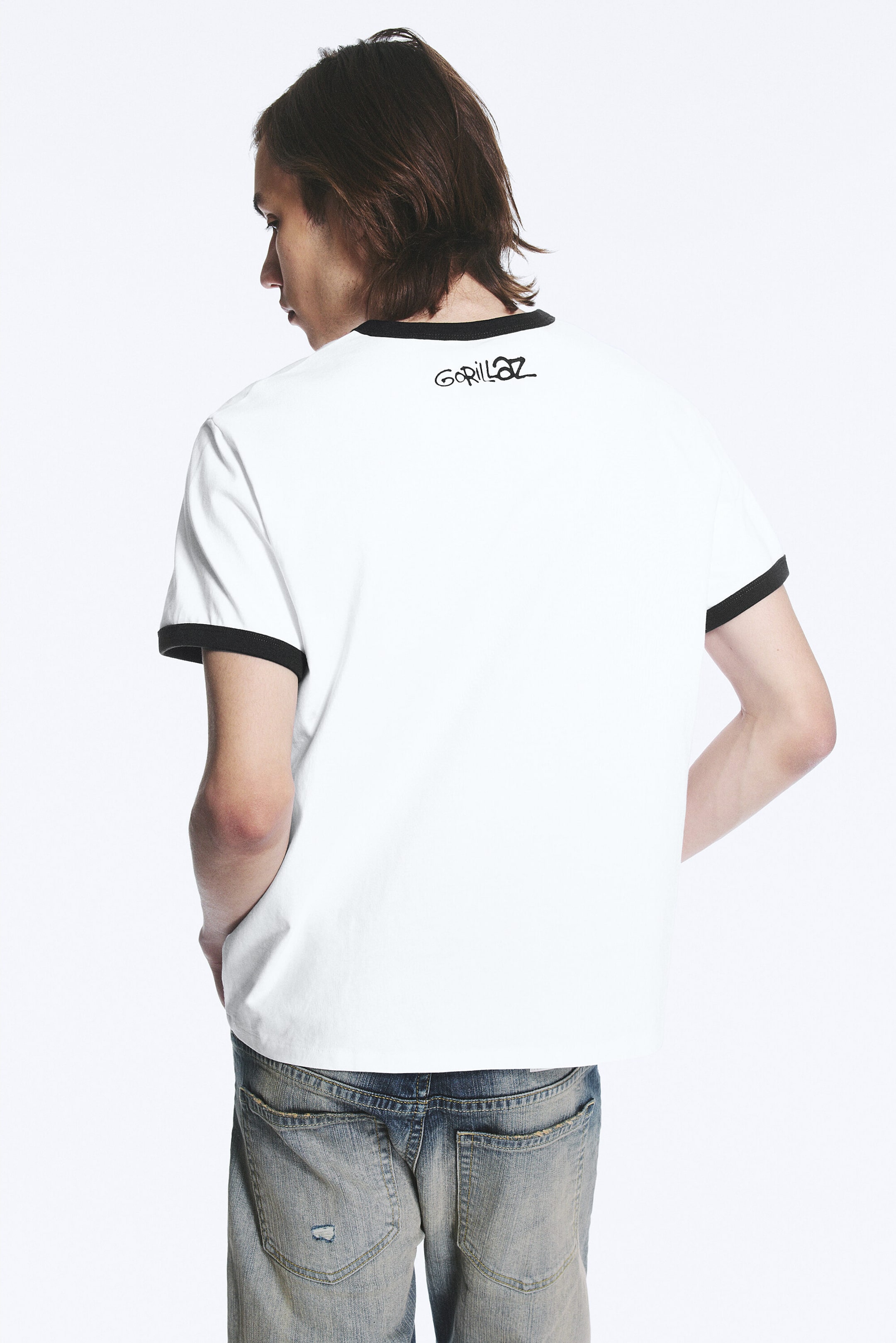 White - Gorillaz T-shirt - 4