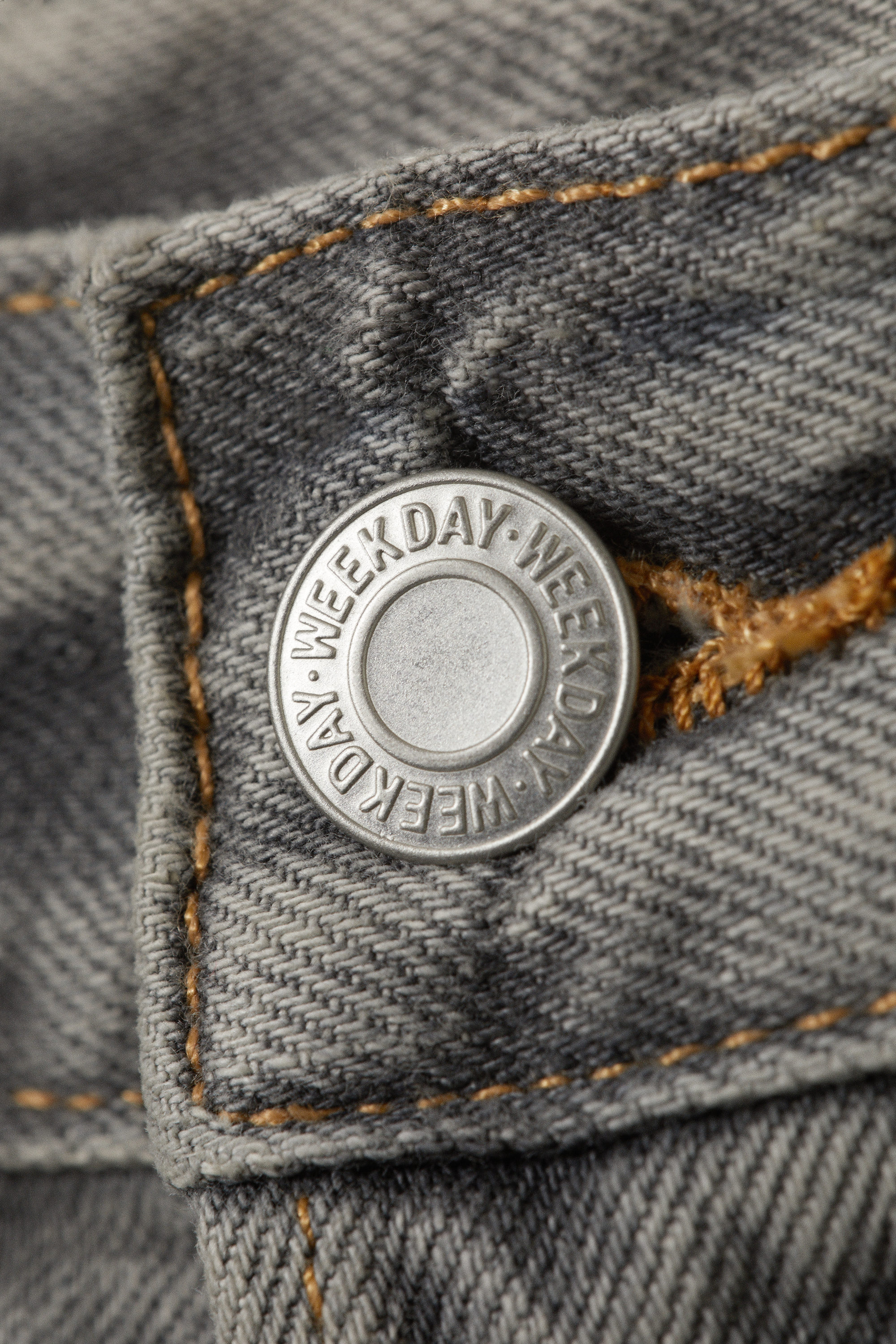 Canyon Grey - Mellangrå - Solera Lediga Barrel Jeans - 13