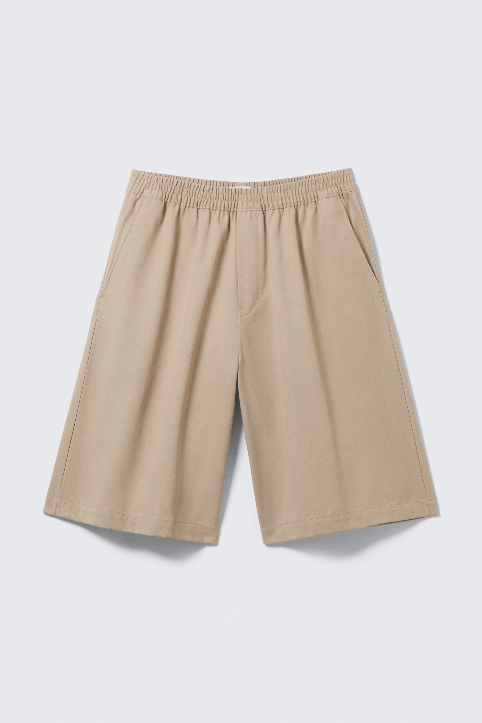 Szorty chinos Loose Fit - Beżowy/Czarny - 2