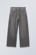 Schwarzer Donner - Astro Mid Waist Loose Baggy Unisex Jeans - 1