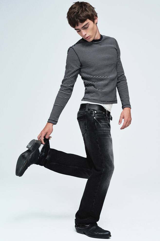 Sky low rise regular bootcut jeans - Empire Black - Black/Milano Blue - Dark Blue/Grid Blue - Light Blue/Captain Blue - Light Blue - 1