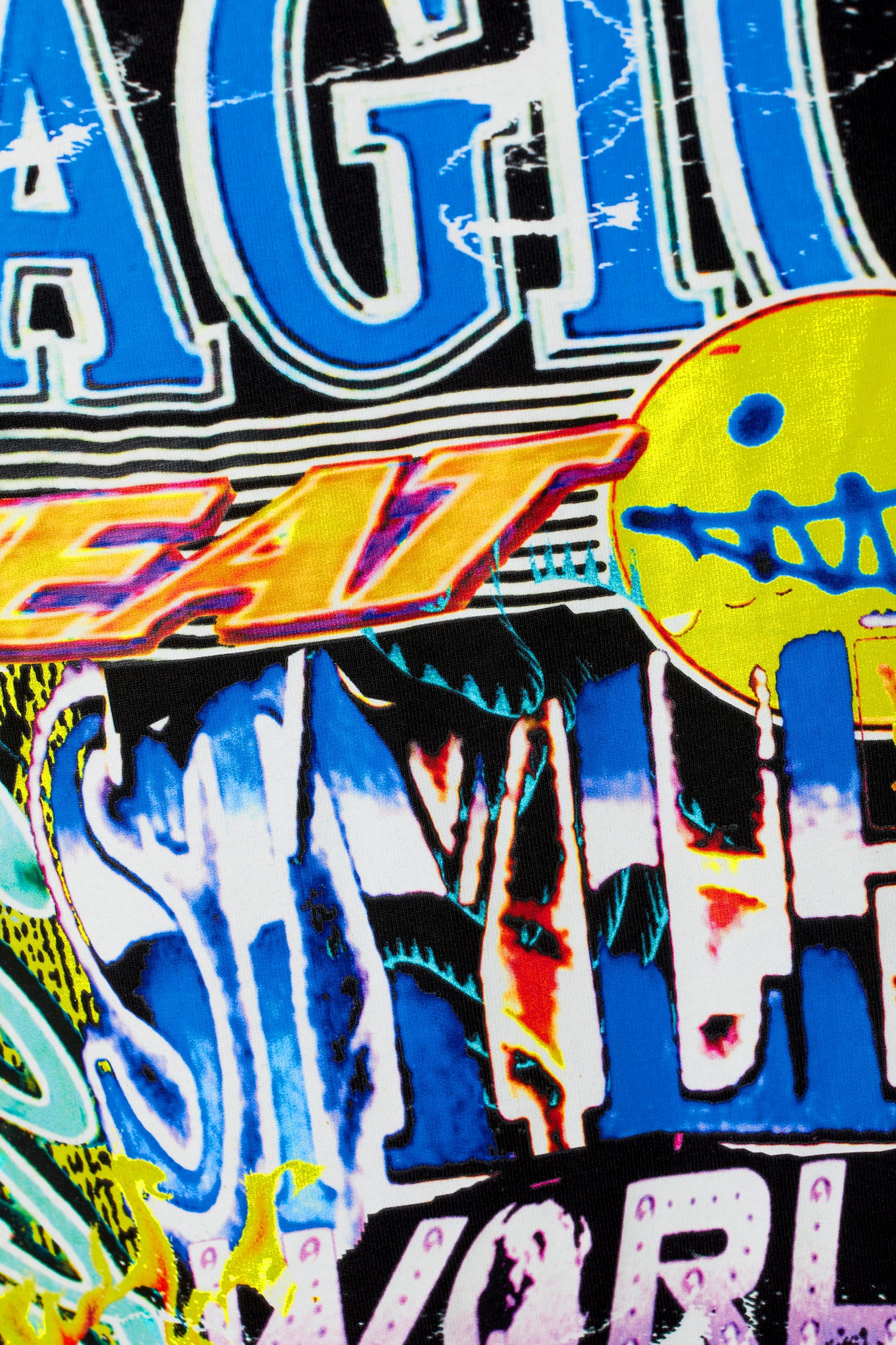 Magic Heat - Oversized-T-Shirt mit Grafikprint - 1