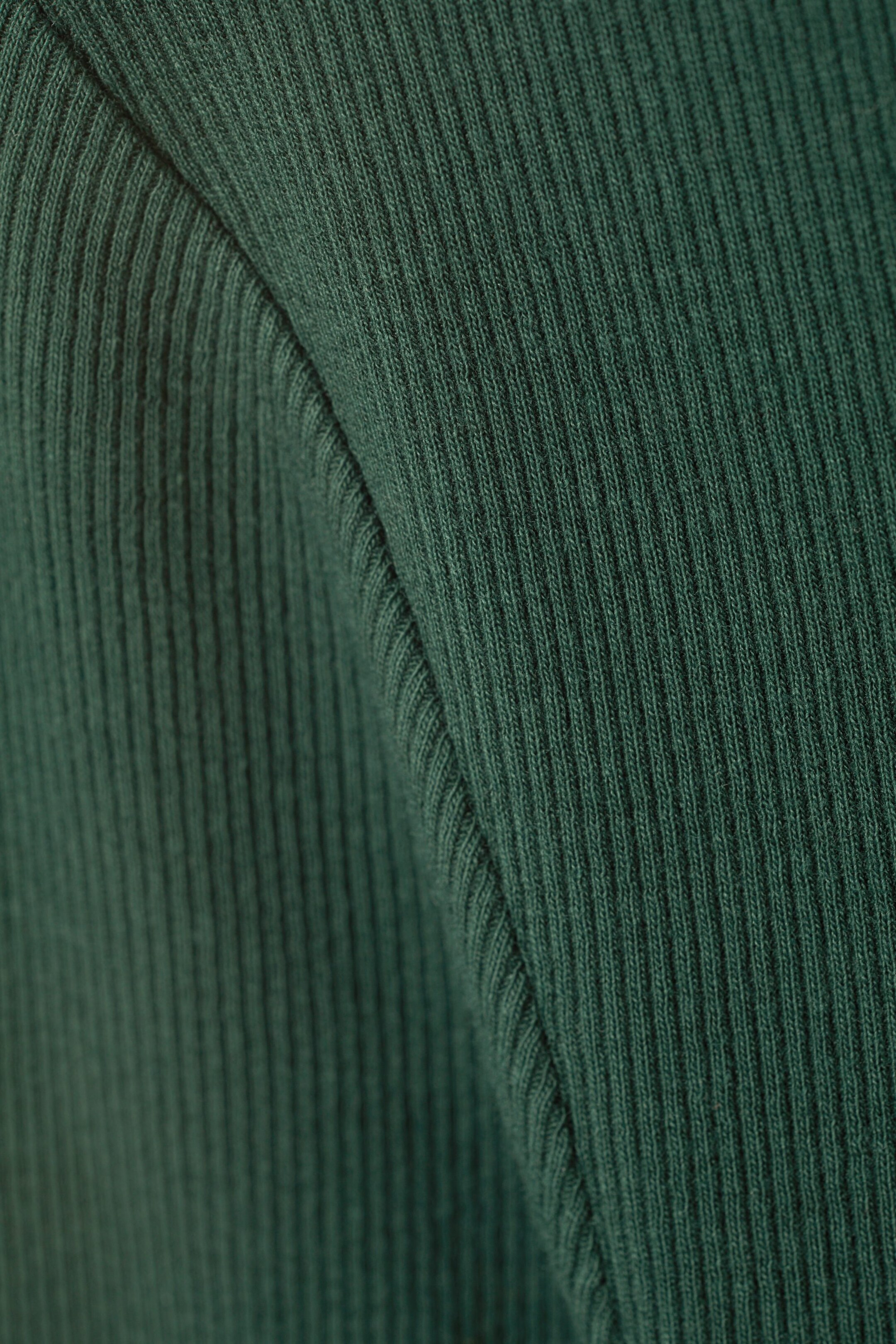 Sea Green - Close Fitted Mock Neck - 1