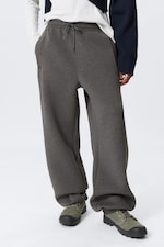 Dark Grey - Simon Scuba Sweatpants - 1