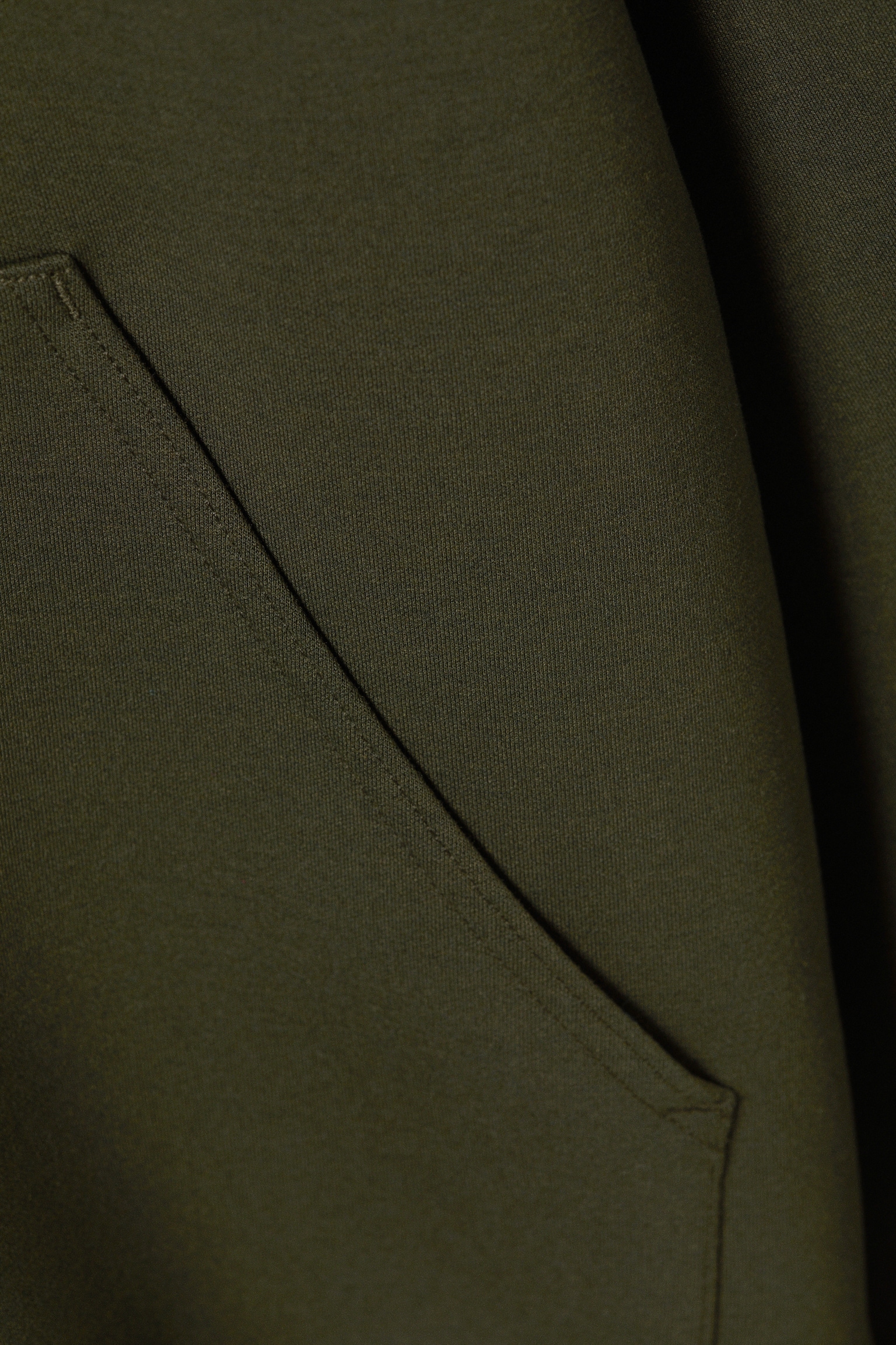 Bluza oversize z kapturem Scuba - Ciemna zieleń khaki/Jasnoszary/Czarny/Czarny/Dark Grey Melange/Grey Melange/Ciemnobrązowy - 4