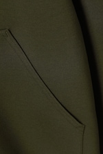 Donker kakigroen - Oversized hoodie van scubastof - 4