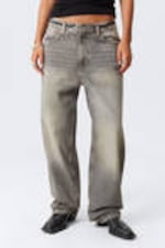 Canyon Grey - Medium Grey - Galaxy Loose Straight Leg Jeans - 3