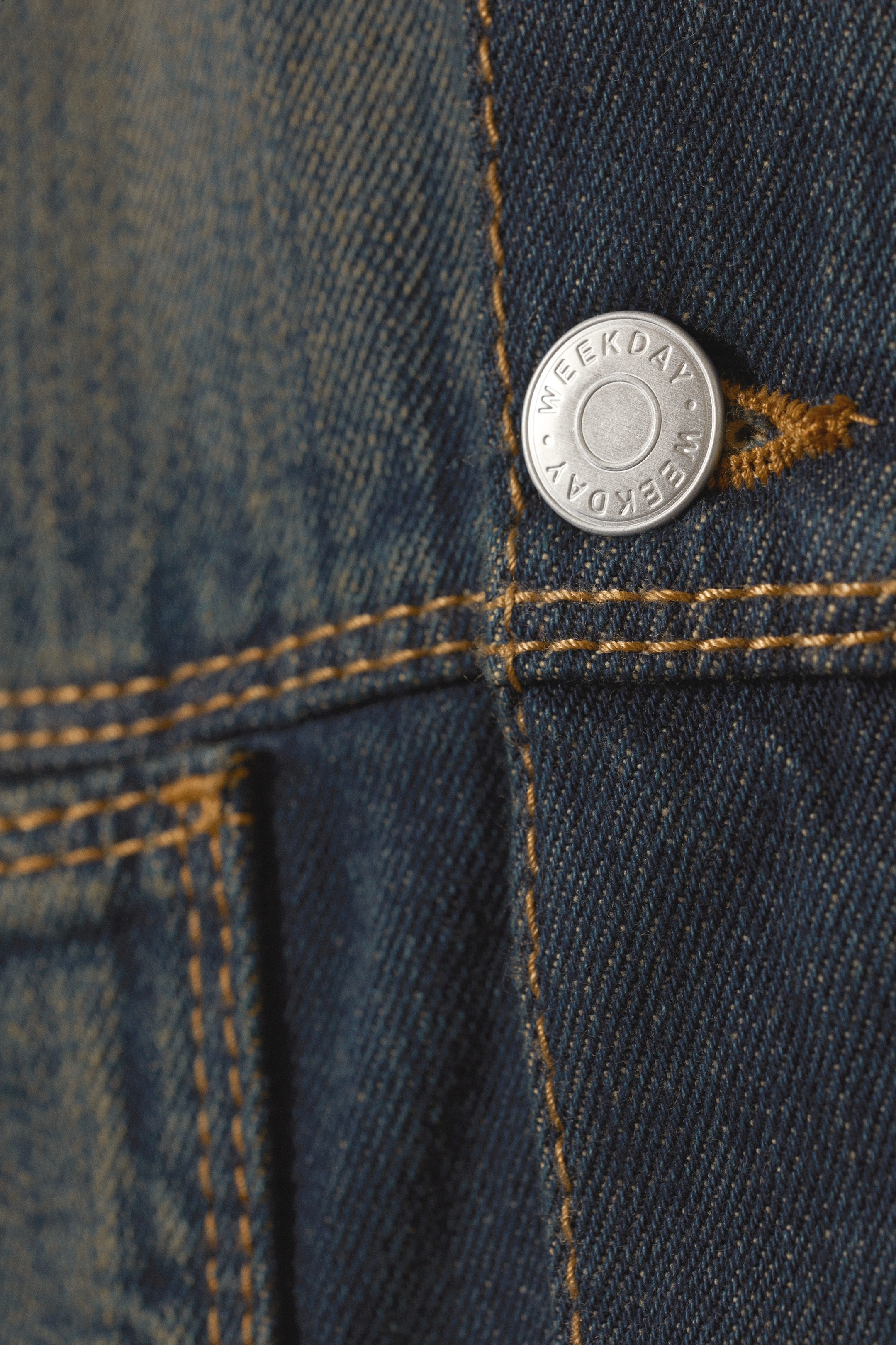 Traditionelles Blau - Trucker-Jeansjacke Reseda - 1