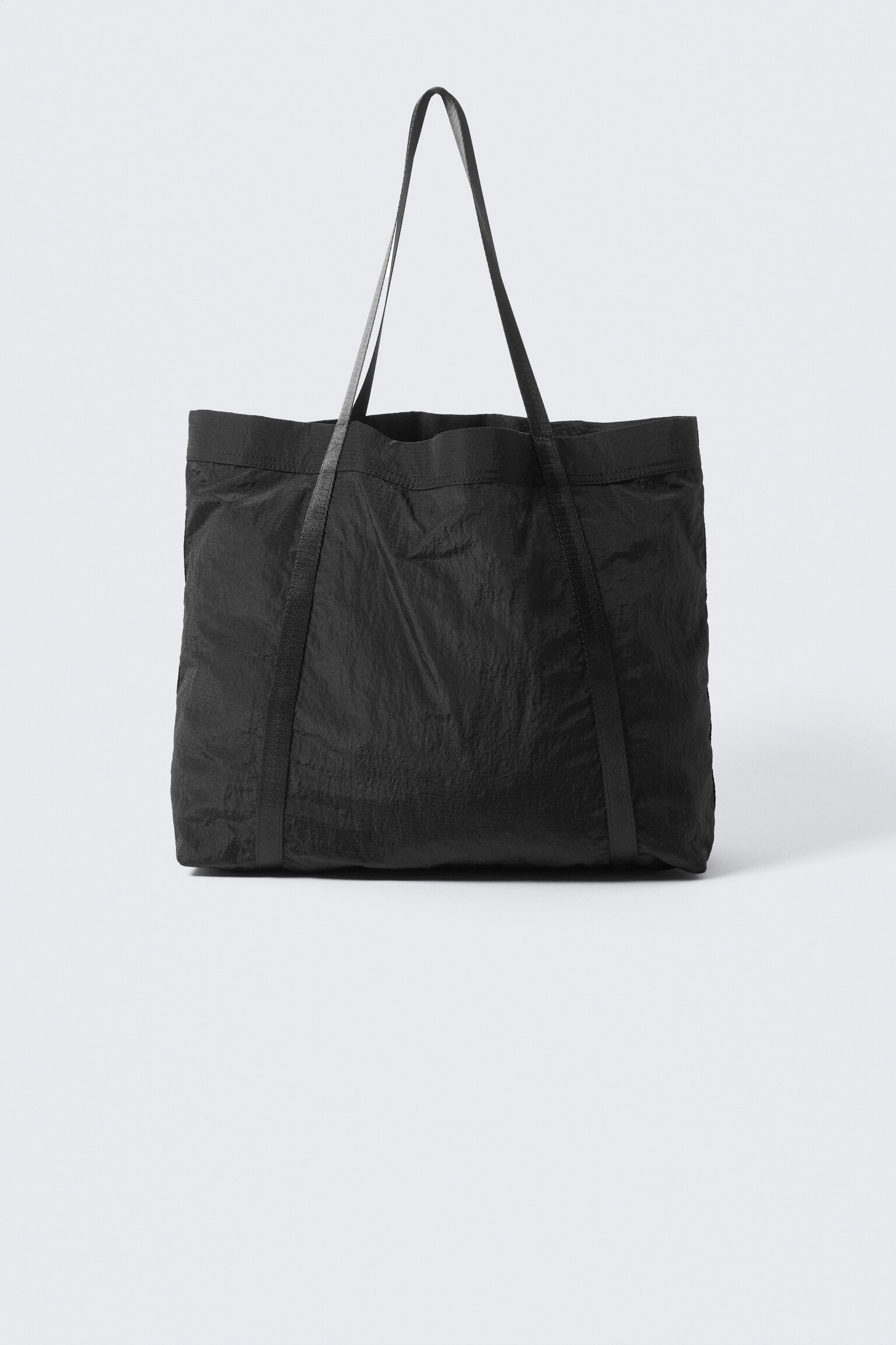 Tragetasche aus Nylon - Schwarz/Khaki