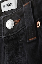 Glamouröses Schwarz - Monterey Low Rise Denim Shorts - 1