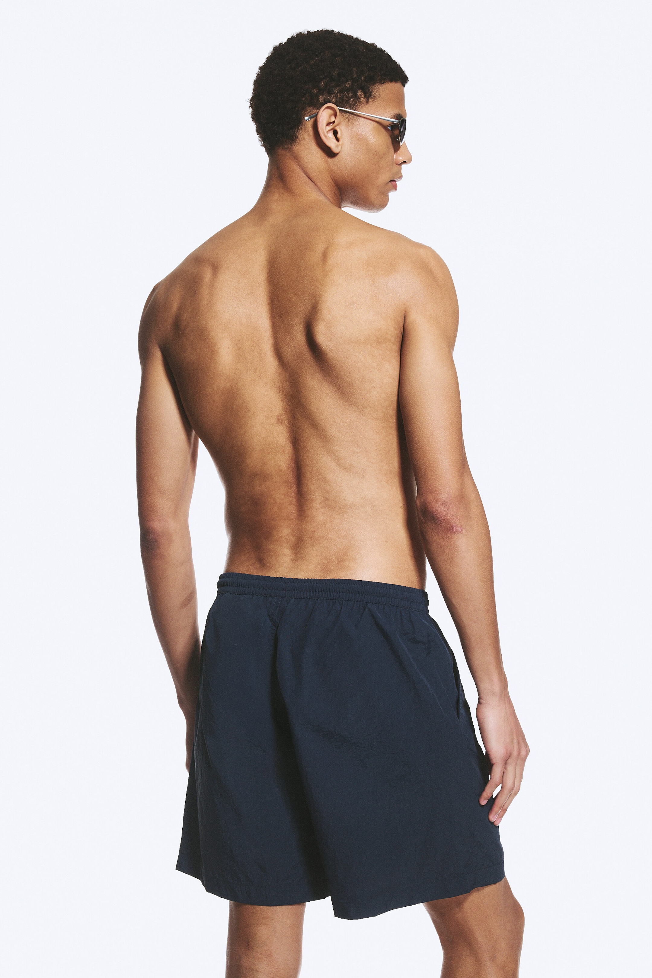 Mörkblå - Badshorts - 2