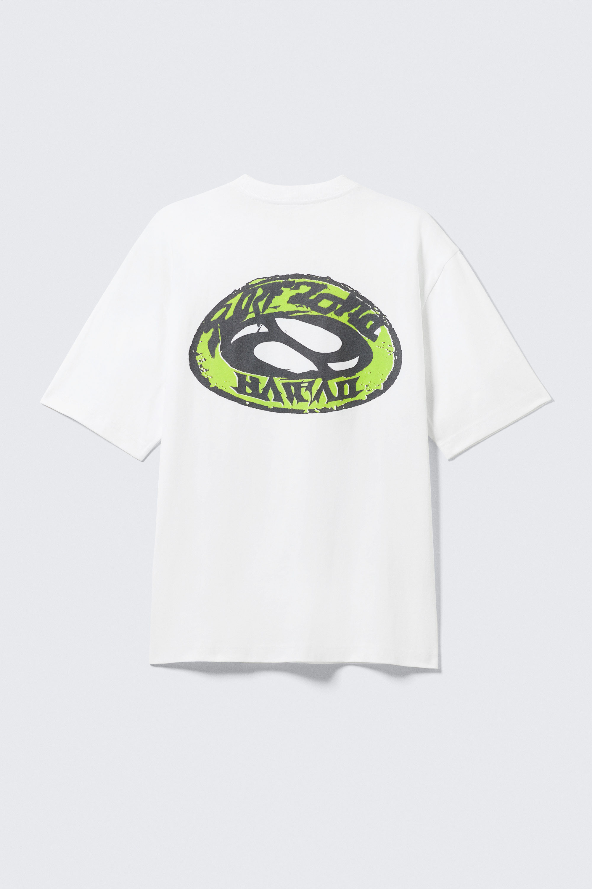 White - Surf Hawaii - Relaxed Graphic Printed T-shirt - 2