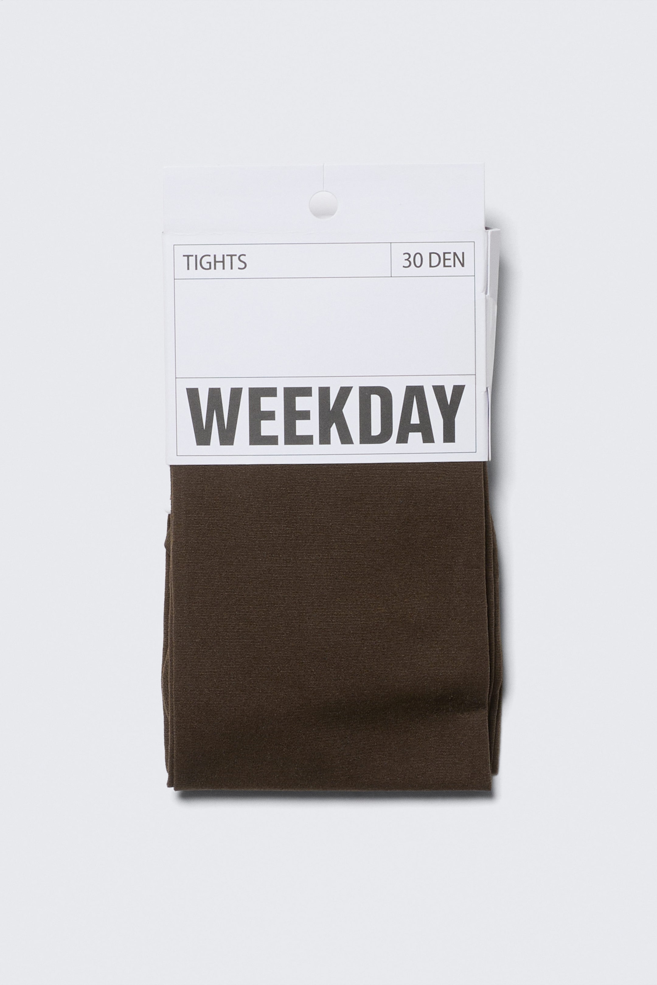 Mörkbrun - 30 denier strumpbyxor - 2
