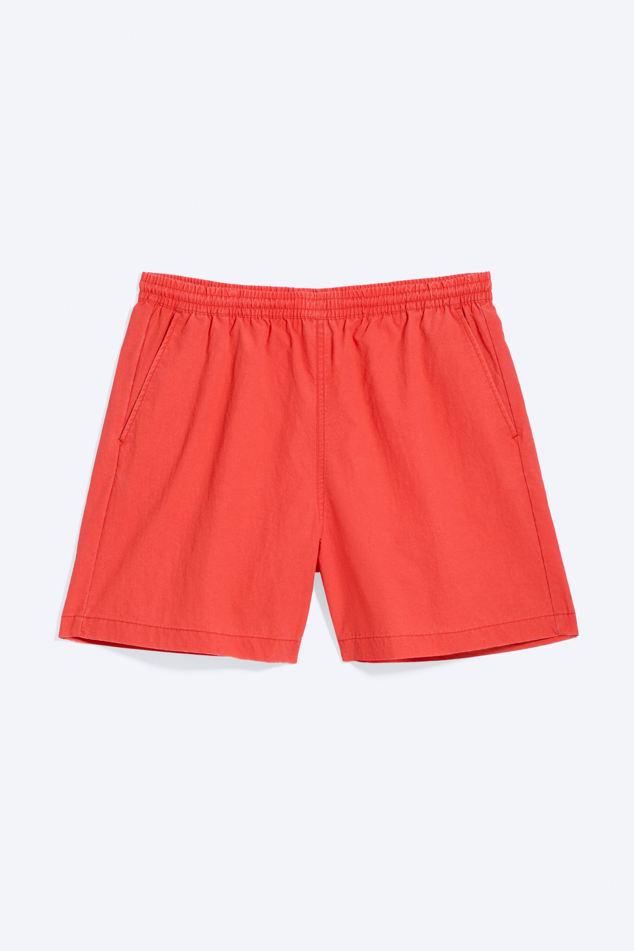 Röd - Ed Blekta Badshorts - 3