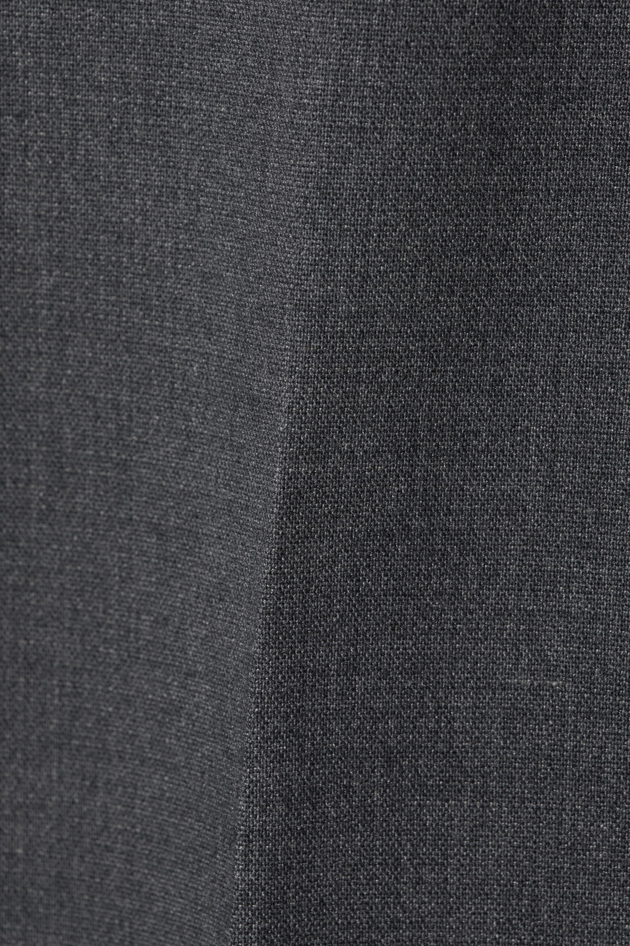 Gris foncé chiné - Pantalon de costume évasé taille mi-haute - 5