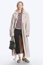 Light Dusty Mole - Oversized trenchcoat - 0