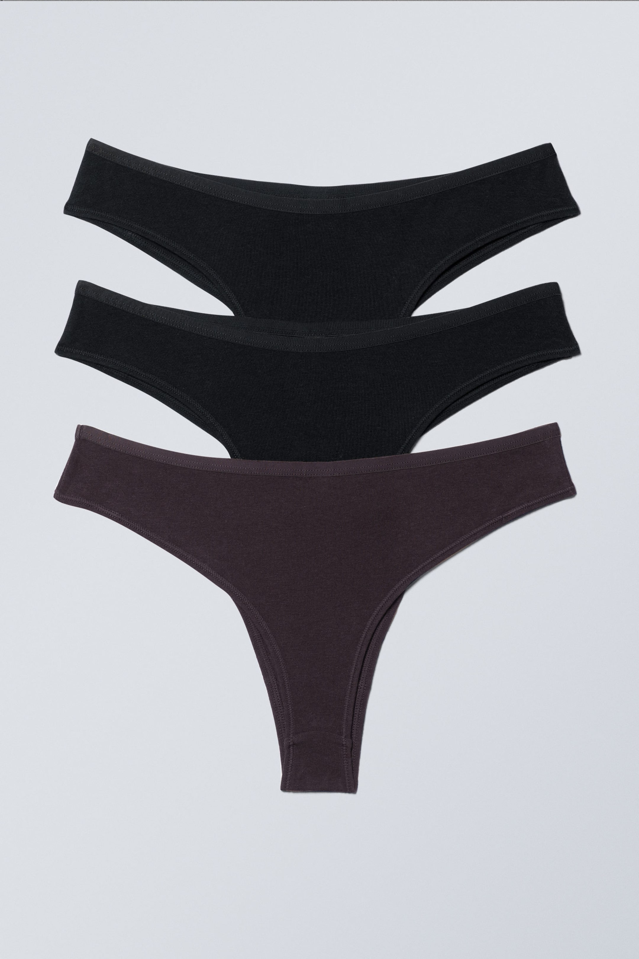 #34272C - 3-pack Inez Brazilian Cotton Briefs - 2