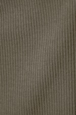 Khaki - Tania Rib Tube Top - 1