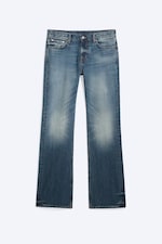 Milano Blue - Dark Blue - Sky low rise regular bootcut jeans - 5