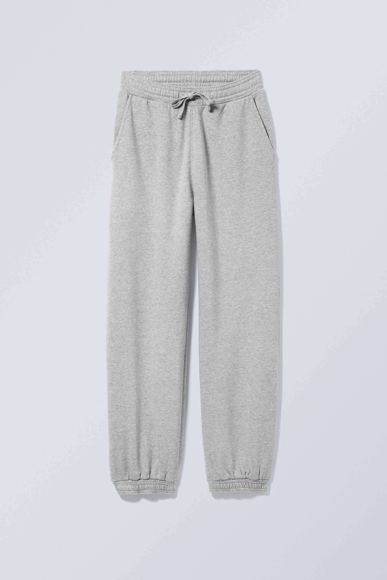 relaxed heavyweight sweatpants - Light Grey | Weekday WW