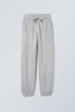 Light Grey - Relaxed Heavyweight Sweatpants - 0