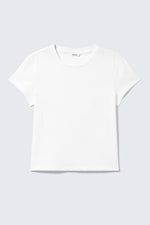 Weiß - Mini-T-Shirt - 0