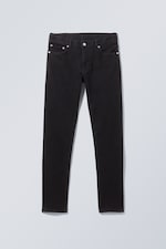 Svart - Friday Skinny Slim Jeans - 0