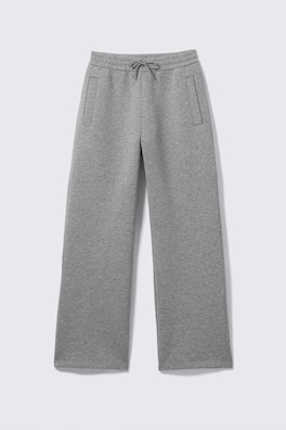 Sweatpants i scuba med lös passform