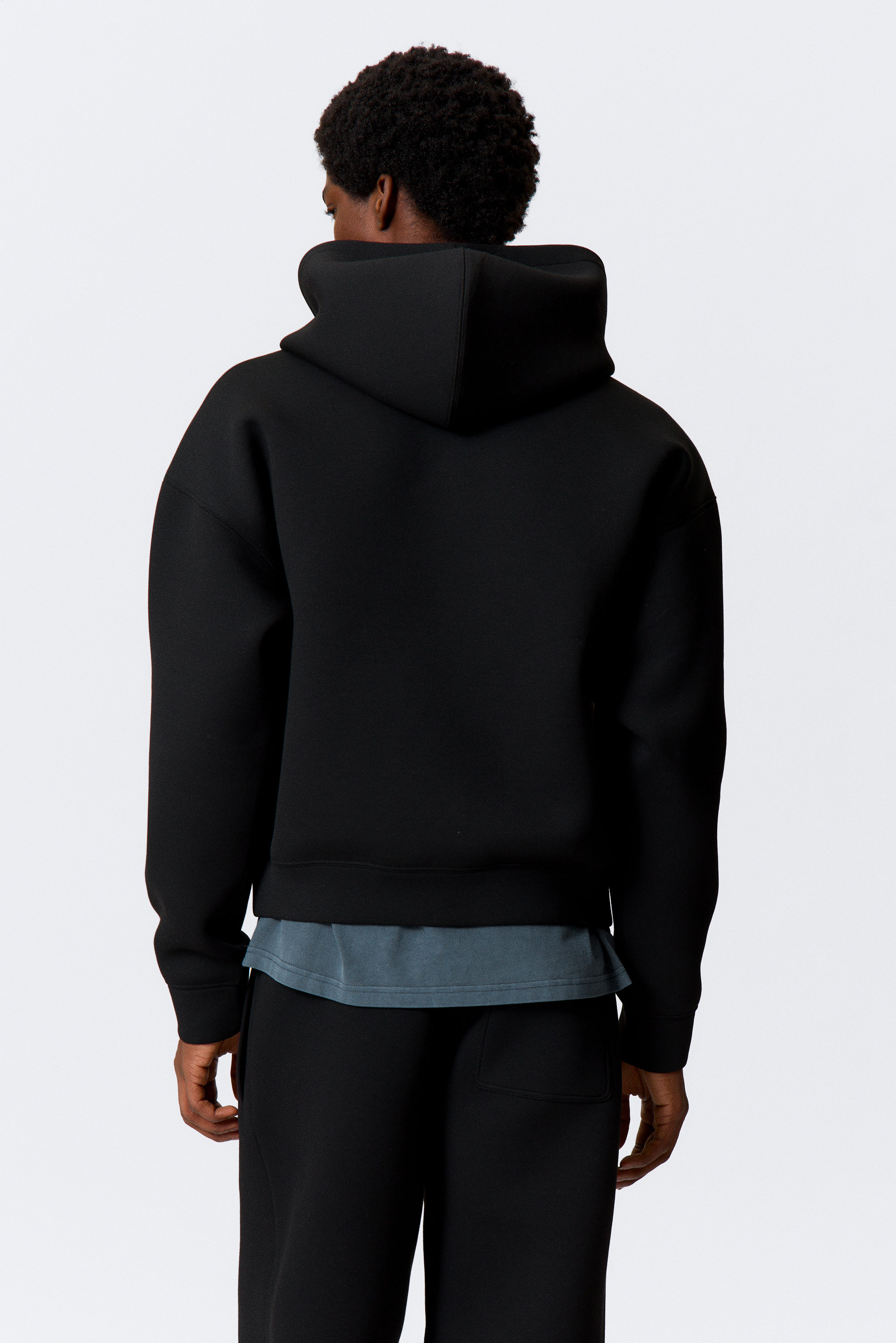 Black - Simon Scuba Hoodie - 2