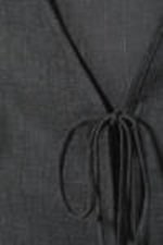 Dark Grey - Fitted Vest Top - 1