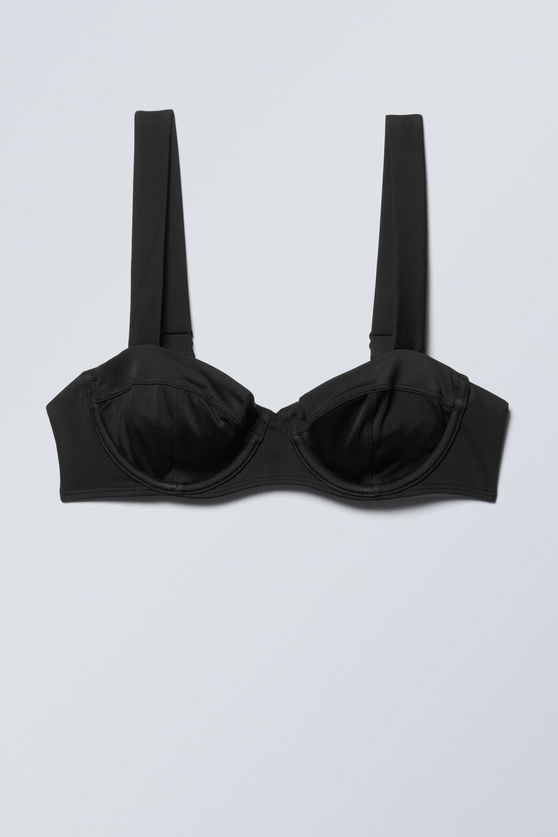 Black - Wire Bikini Top - 1
