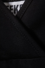 Schwarz - Unterhemd aus Baumwolle mit V-Ausschnitt - 4