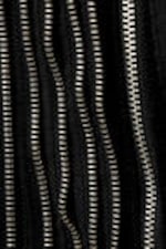 Black - Zip Tube Dress - 7
