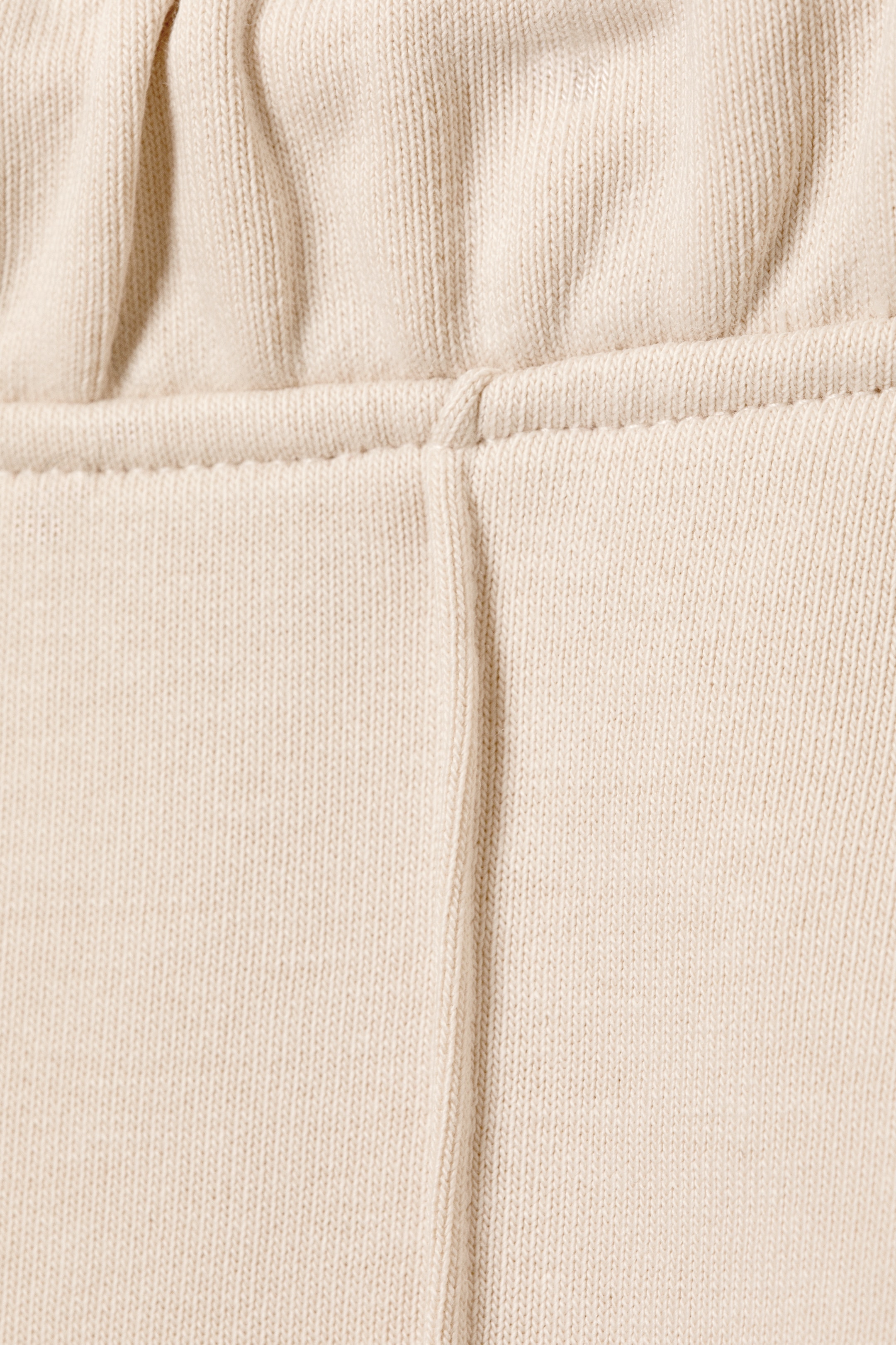 Vis større bilde: Mid Rise Pintuck Flared Sweatpants - Lys beige - DAME | H&M NO 5