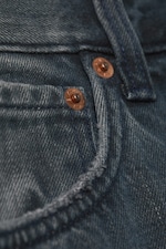 Kourtney Blue - Dark Blue - Space Mid Rise Relaxed Straight Leg Jeans - 6