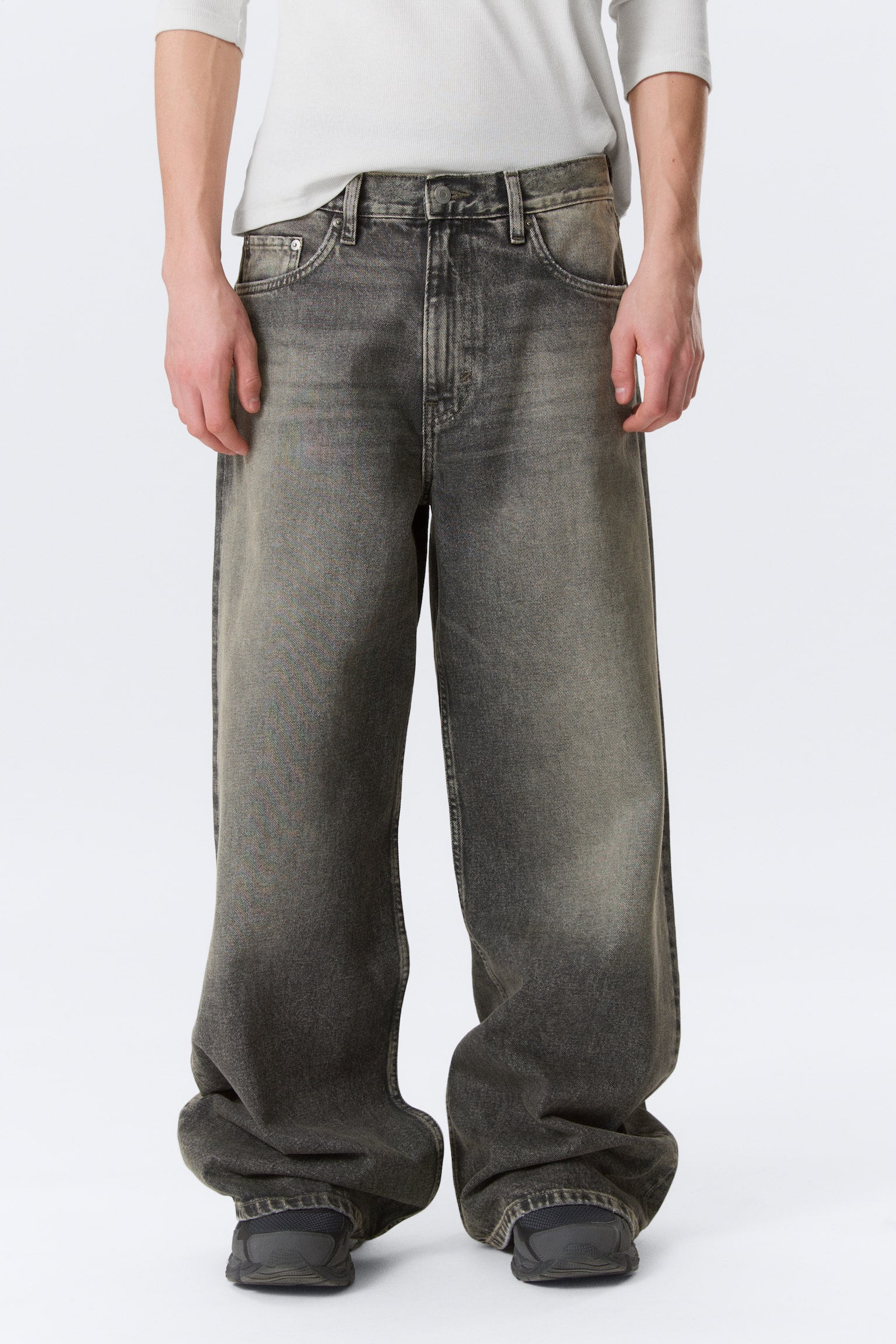 Jean large ample unisexe Solar - Redondo Black - Washed Black/Blue Horses - Bleu moyen/Blue Rinse – Bleu foncé - 5