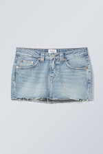 Blue Delight - Ceinture Denim Mini Skirt - 0