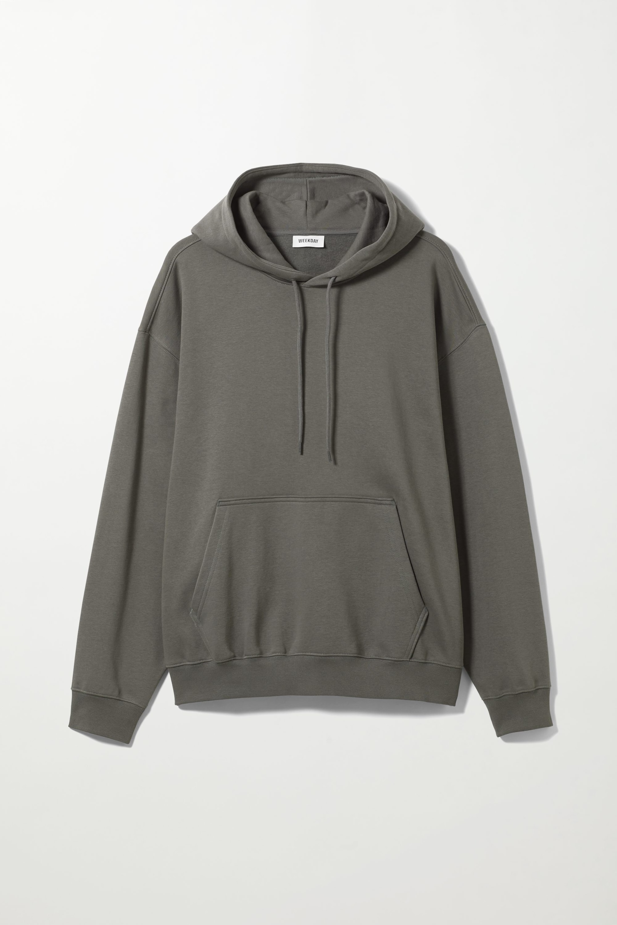Dark grey - Oversized Midweight Hoodie - 0