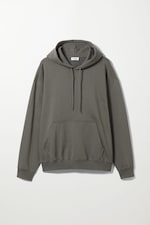 Dark grey - Oversized Midweight Hoodie - 0