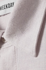 Dusty lilac - Randy Linen Short Sleeve Shirt - 1