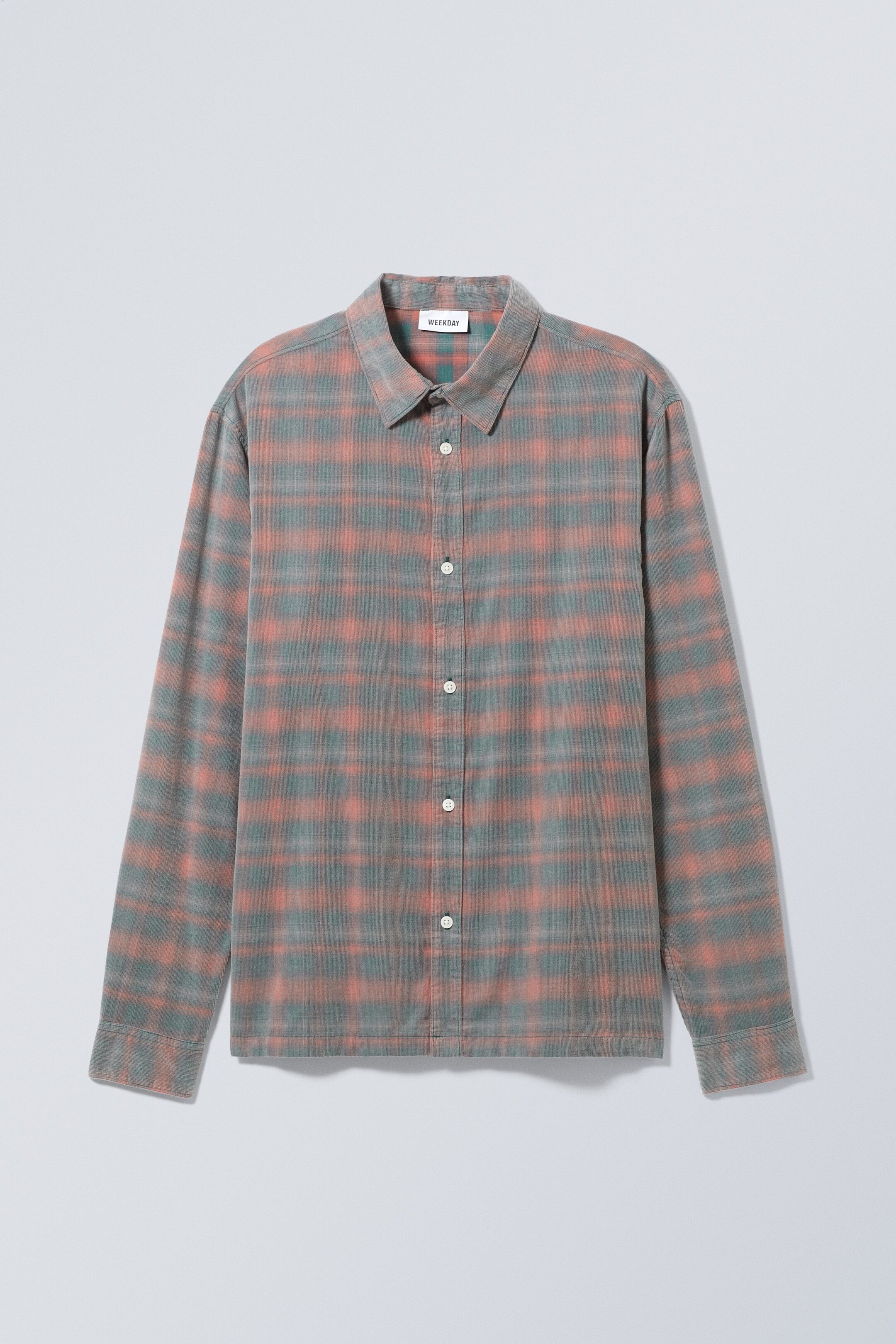 Dusty Green - Relaxed Cord Shirt - 0